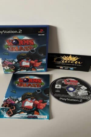 VIDEOJUEGO PLAYSTATION 2 WORMS BLAZT