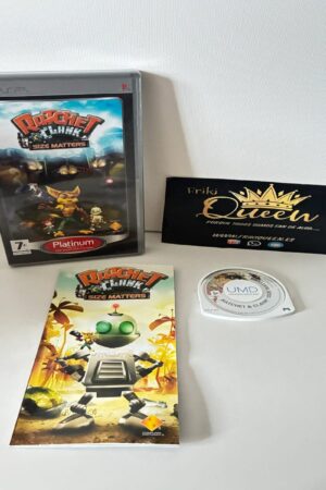 VIDEOJUEGO PSP RATCHET CLANK SIZE MATTERS