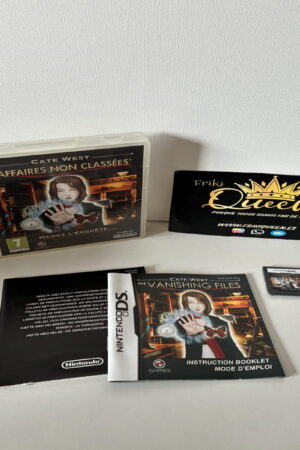 VIDEOJUEGO NINTENDO DS CATE WEST THE VANISHING FILES