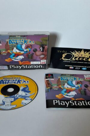 VIDEOJUEGO PLAYSTATION 1 DONAL DUCK QUACK ATTACK