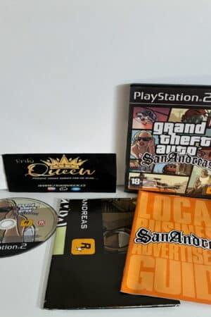 VIDEOJUEGO PLAYSTATION 2 GRAND THEFT AUTO SAN ANDREAS