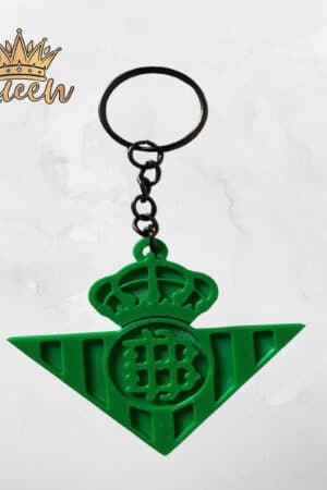 LLAVERO IMPRESION 3D FUTBOL BETIS