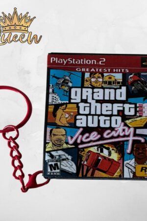 IMPRESION 3D LLAVERO PLAYSTATION 2 GRAND THEFT AUTO VICE CITY