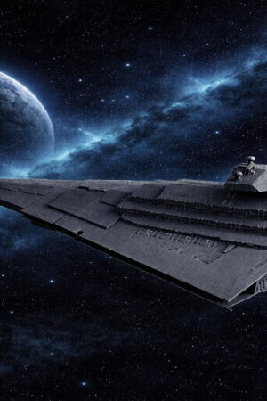 IMPRESION 3D STAR WARS NAVE DESTRUCTOR ESTELAR IMPERIAL
