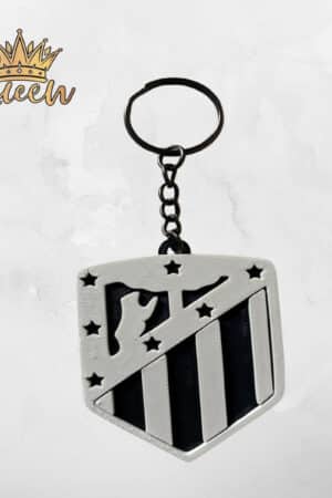 LLAVERO IMPRESION 3D CLUB DE FUTBOL ATLETICO DE MADRID