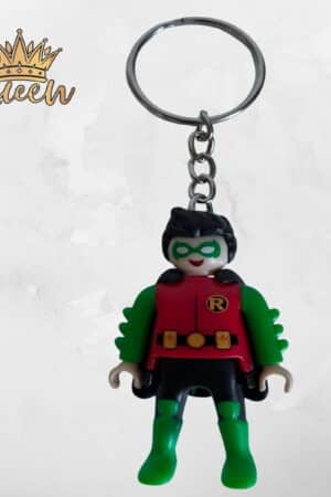 LLAVERO MINI PLAYMOBIL KINDER ROBIN