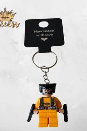 LLAVERO ESTILO LEGO WOLVERINE
