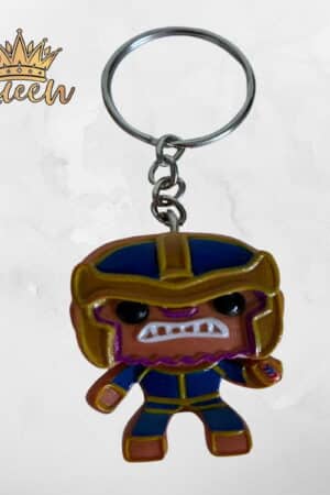 LLAVERO MINI FUNKO POP THANOS HOLIDAY ADVIENTO