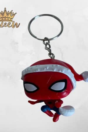 LLAVERO MINI FUNKO POP ADVIENTO NAVIDEÑO SPIDER-MAN