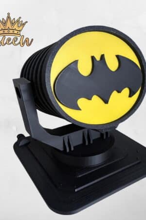 IMPRESION 3D LAMPARA LUZ LLAMADA BATMAN