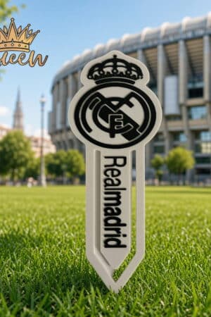 IMPRESION 3D MARCA PAGINAS REAL MADRID