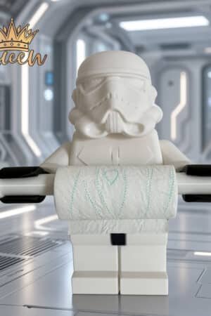 IMPRESION 3D SOPORTE PAPEL HIGIENICO STAR WARS