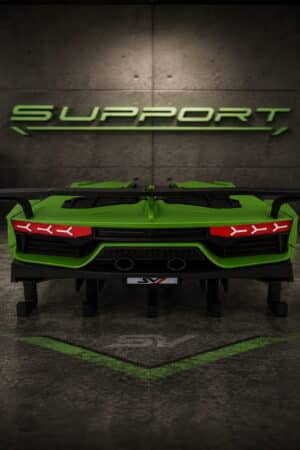 IMPRESION 3D SOPORTE DE LLAVES ESTILO COCHE LAMBORGHINI AVENTADOR SVJ