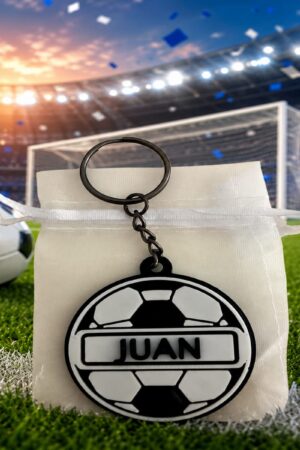IMPRESION 3D LLAVERO BALON DE FUTBOL PERSONALIZADO
