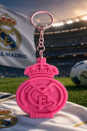 IMPREISON 3D LLAVERO REAL MADRID PERSONALIZADO