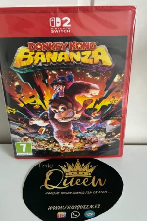 VIDEOJUEGO SWITCH 2 DONKEY KONG BANANZA