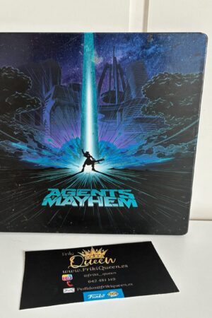ESTUCHE STEELBOOK PLAYSTATION 4 AGENTS MAYHEM