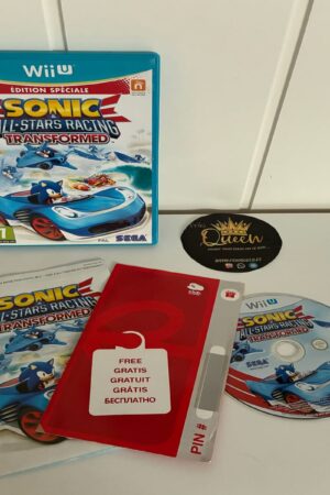 VIDEOJUEGO NINTENDO WII U SONIC ALL STAR RACING TRANSFORMED