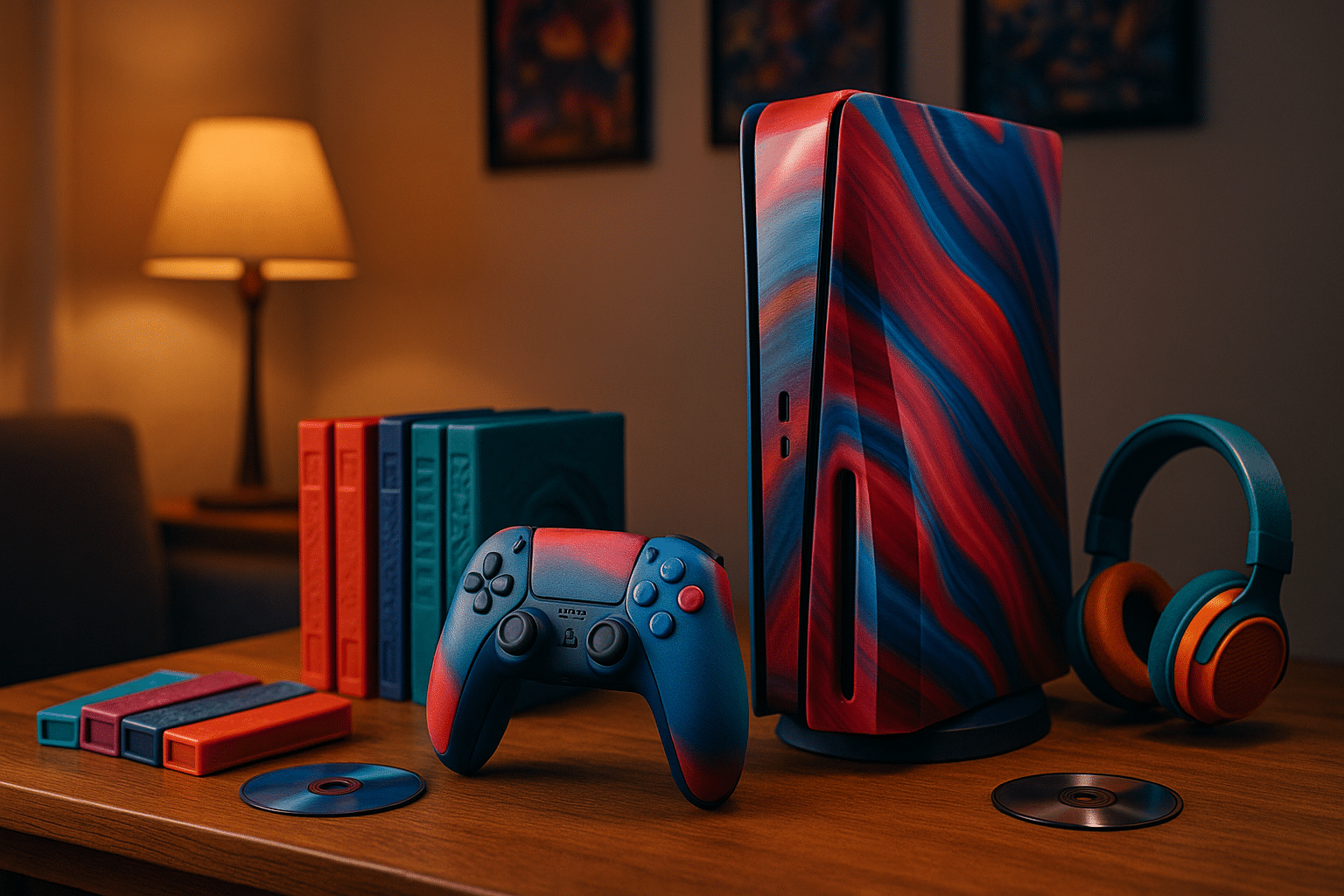Accesorios personalizados para consolas en impresión 3D
