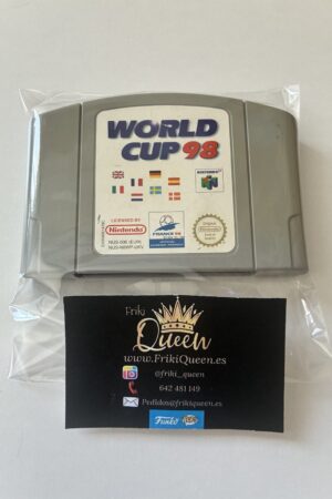 VIDEOJUEGO NINTENDO 64 WORLD CUP 98