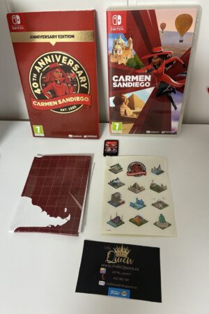 VIDEOJUEGO NINTENDO SWITCH CARMEN SAN DIEGO 40 ANIVERSARIO