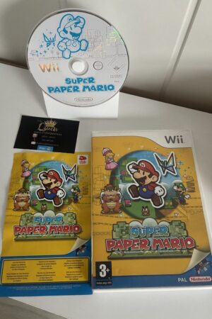VIDEOJUEGO NINTENDO WII SUPER MARIO PAPER