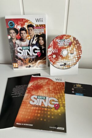 VIDEOJUEGO NINTENDO WII LETS SING VERSION ESPAÑOLA 9